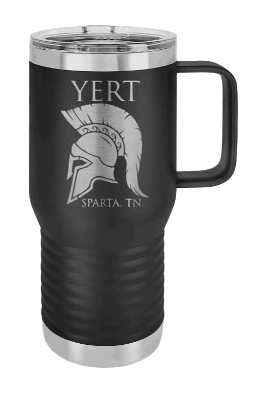 Yert - Sparta, TN Laser Engraved Water Bottle (Etched)