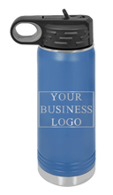 Load image into Gallery viewer, Personalized  20oz Water Bottle - Your Design or Logo - Customizable Laser Engraved ( Etched)
