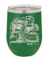 Load image into Gallery viewer, CJ Crawler On Rock Laser Engraved Wine Tumbler (Etched)
