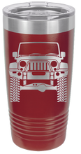 Load image into Gallery viewer, JEEP JK Laser Engraved Tumbler (Etched)
