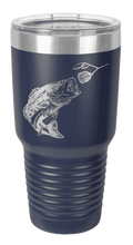 Load image into Gallery viewer, Bass Laser Engraved Tumbler (Etched)
