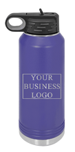 Load image into Gallery viewer, Personalized 32oz Water Bottle - Your Design or Logo  - Customizable Laser Engraved ( Etched)
