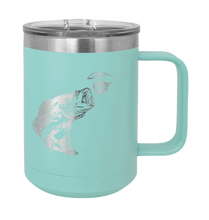 Load image into Gallery viewer, Bass Laser Engraved Mug (Etched)
