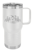 Load image into Gallery viewer, Mountains Laser Engraved Mug (Etched)
