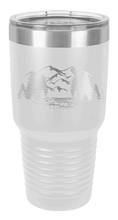 Load image into Gallery viewer, Mountains Laser Engraved Tumbler (Etched)
