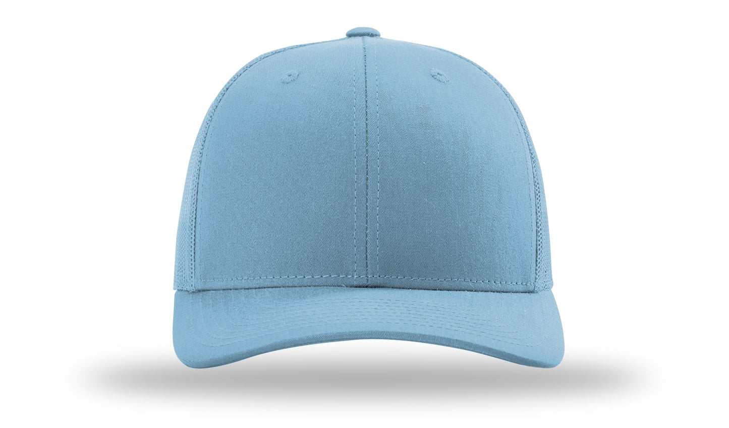 Custom Leather Patch Richardson 112 Hat