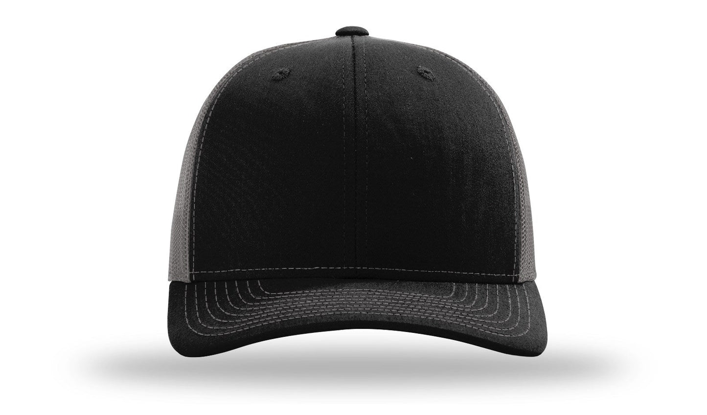 Custom Leather Patch Richardson 112 Hat
