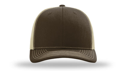 Custom Leather Patch Richardson 112 Hat