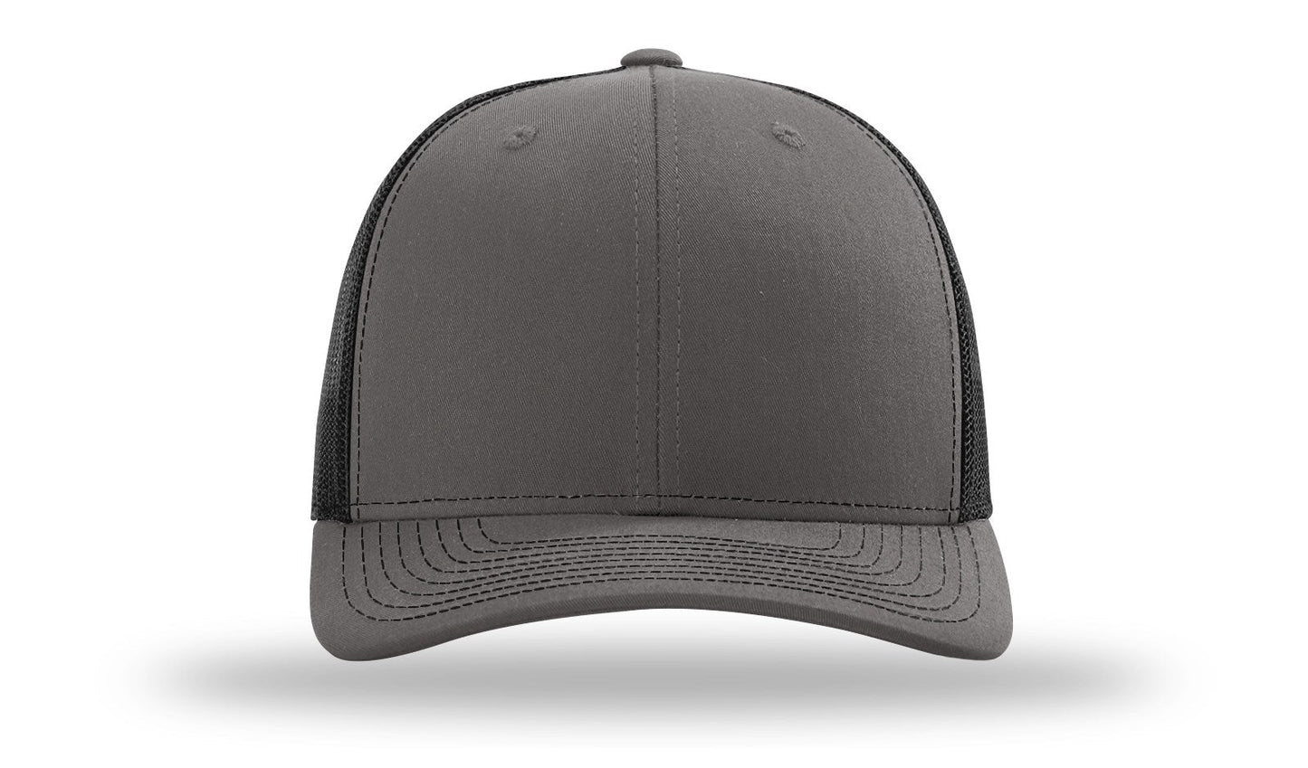 Custom Leather Patch Richardson 112 Hat