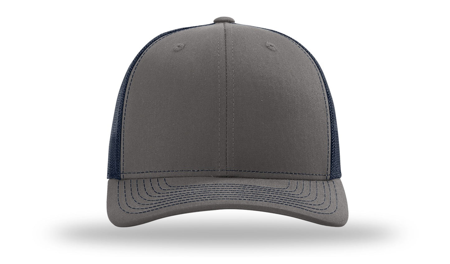 Custom Leather Patch Richardson 112 Hat