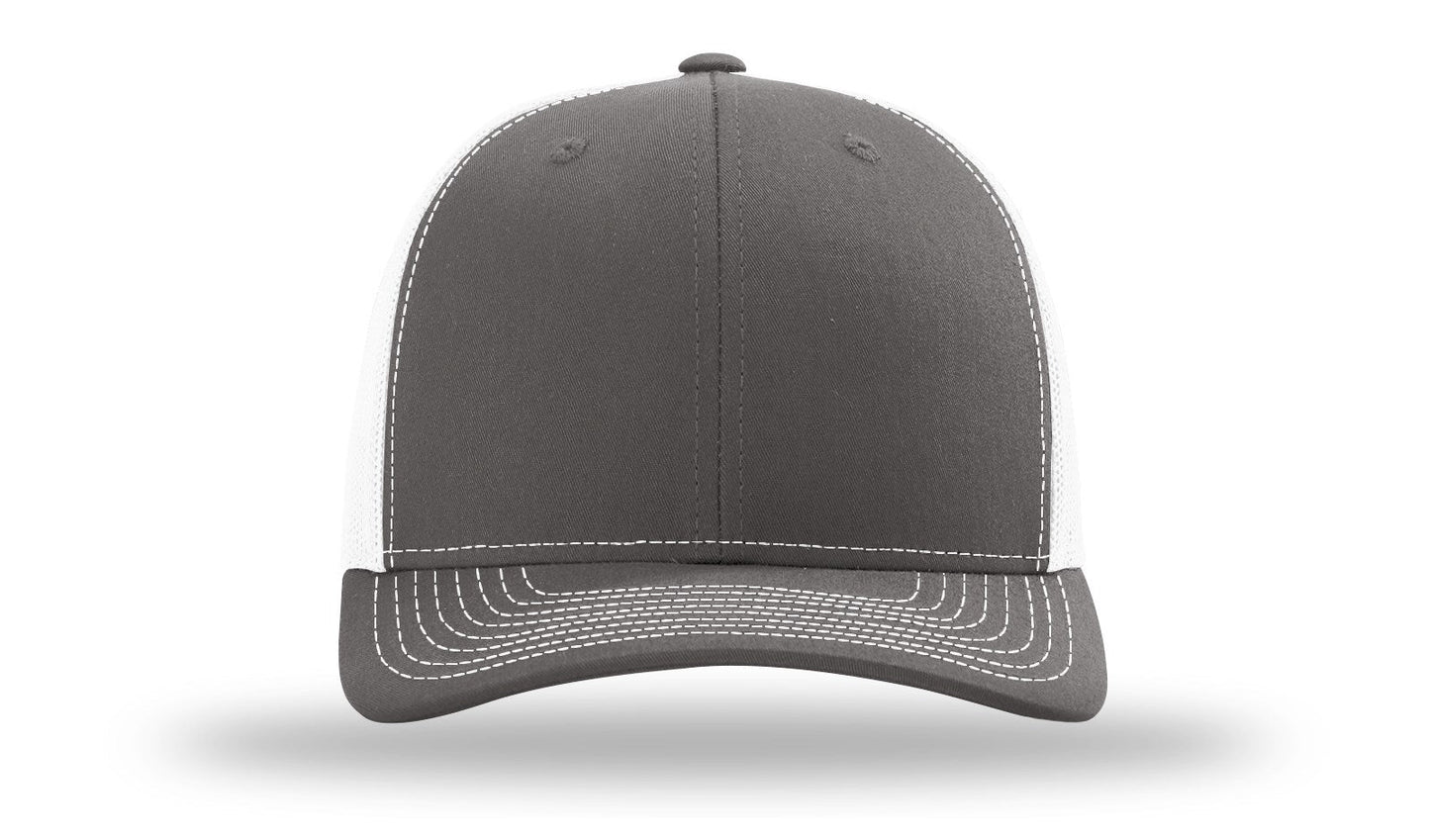 Custom Leather Patch Richardson 112 Hat
