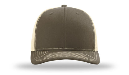 Custom Leather Patch Richardson 112 Hat