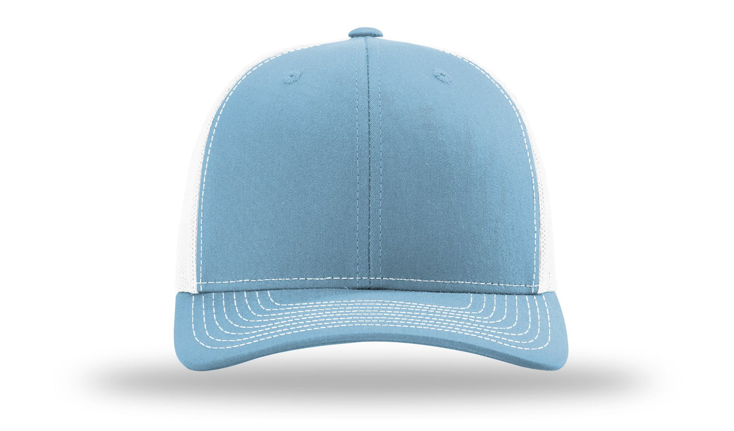 Custom Leather Patch Richardson 112 Hat