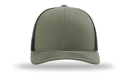 Custom Leather Patch Richardson 112 Hat