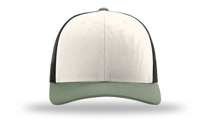 Custom Leather Patch Richardson 112 Hat