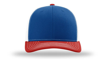 Custom Leather Patch Richardson 112 Hat