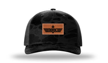 Load image into Gallery viewer, Goose Leather Patch Richardson 112 Duck Camo Hat
