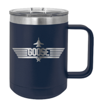 Load image into Gallery viewer, Goose Laser Engraved Mug (Etched)
