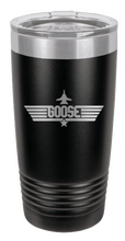 Load image into Gallery viewer, Goose Laser Engraved Tumbler (Etched)
