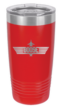 Load image into Gallery viewer, Goose Laser Engraved Tumbler (Etched)
