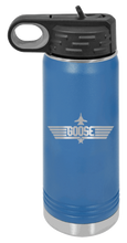 Load image into Gallery viewer, Goose Laser Engraved Water Bottle (Etched)
