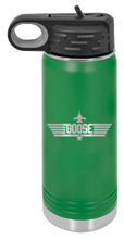 Load image into Gallery viewer, Goose Laser Engraved Water Bottle (Etched)
