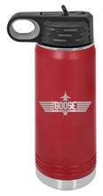 Load image into Gallery viewer, Goose Laser Engraved Water Bottle (Etched)
