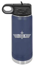 Load image into Gallery viewer, Goose Laser Engraved Water Bottle (Etched)
