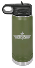 Load image into Gallery viewer, Goose Laser Engraved Water Bottle (Etched)
