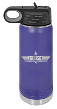 Load image into Gallery viewer, Goose Laser Engraved Water Bottle (Etched)
