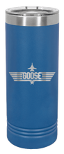 Load image into Gallery viewer, Goose Laser Engraved Skinny Tumbler (Etched)
