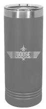 Load image into Gallery viewer, Goose Laser Engraved Skinny Tumbler (Etched)
