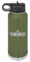 Load image into Gallery viewer, Goose Laser Engraved Water Bottle (Etched)
