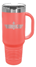 Load image into Gallery viewer, Goose 40oz Handle Mug Laser Engraved
