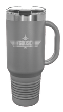 Load image into Gallery viewer, Goose 40oz Handle Mug Laser Engraved
