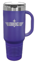 Load image into Gallery viewer, Goose 40oz Handle Mug Laser Engraved
