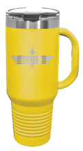 Load image into Gallery viewer, Goose 40oz Handle Mug Laser Engraved
