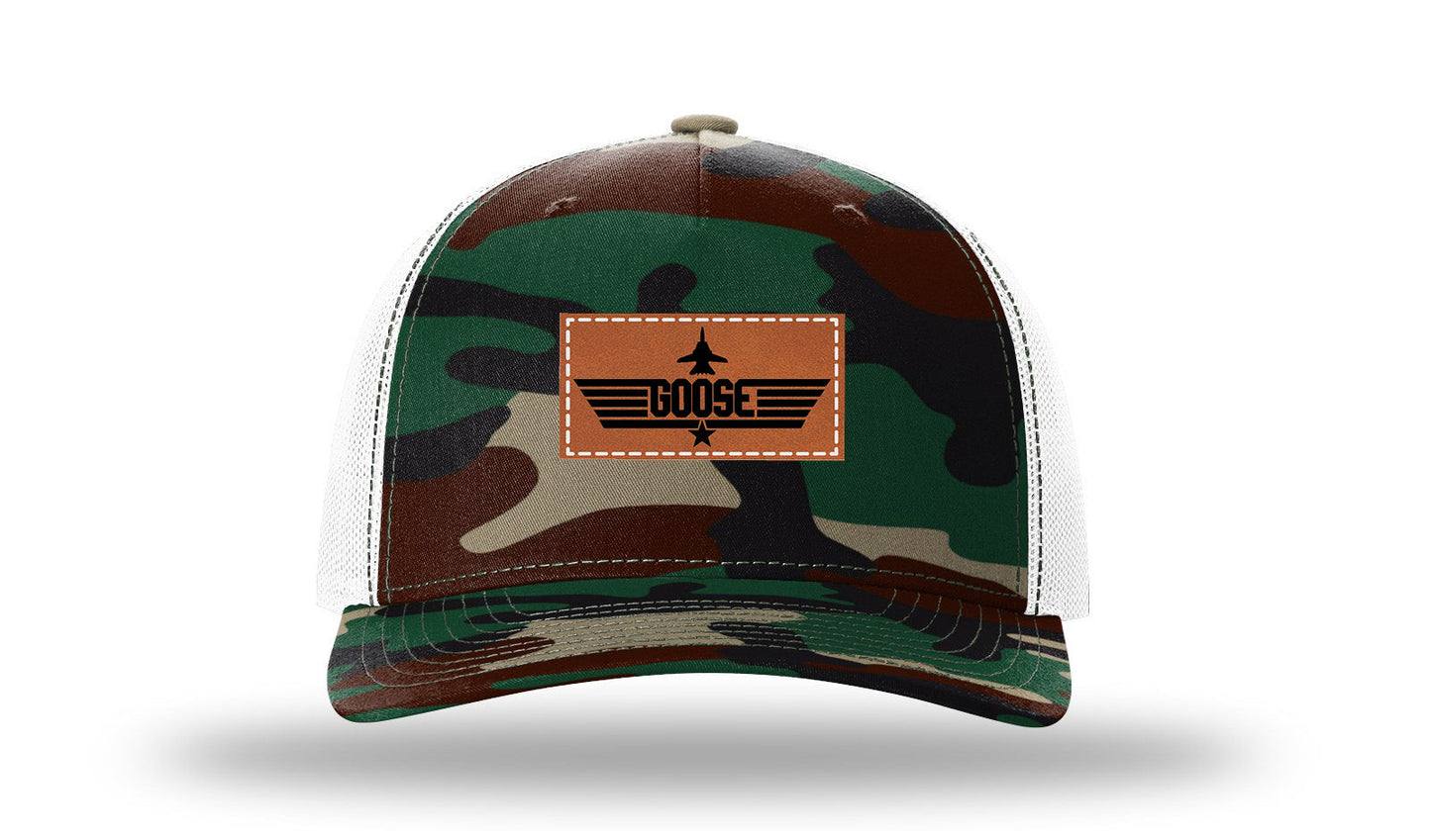 Greeen Camo / White