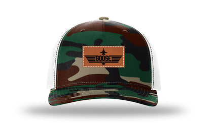 Greeen Camo / White