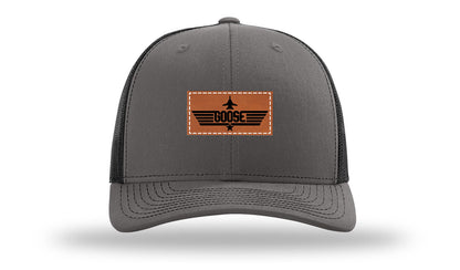 Goose Leather Patch Richardson 112 Hat