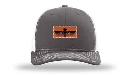 Goose Leather Patch Richardson 112 Hat