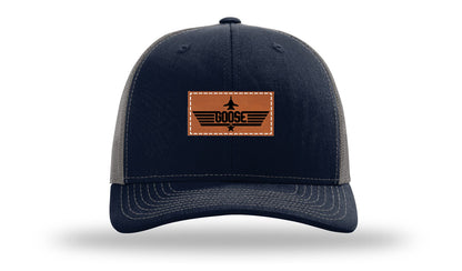Goose Leather Patch Richardson 112 Hat