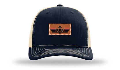 Goose Leather Patch Richardson 112 Hat