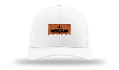 Goose Leather Patch Richardson 112 Hat
