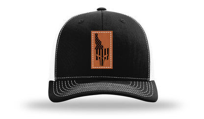 Idaho Punisher Leather Patch Richardson 112 Hat
