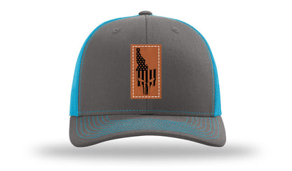 Idaho Punisher Leather Patch Richardson 112 Hat