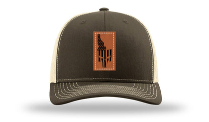 Idaho Punisher Leather Patch Richardson 112 Hat