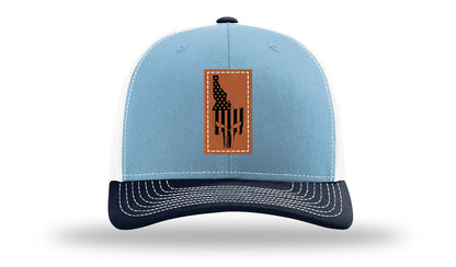 Idaho Punisher Leather Patch Richardson 112 Hat