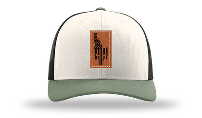 Idaho Punisher Leather Patch Richardson 112 Hat