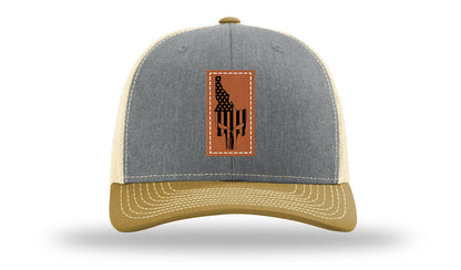 Idaho Punisher Leather Patch Richardson 112 Hat
